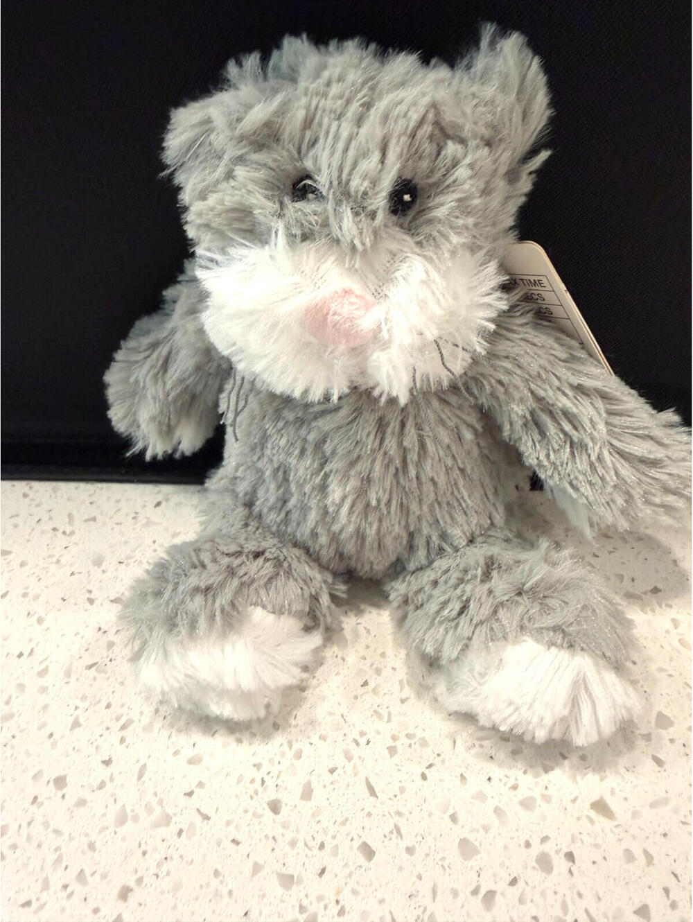 Warmies Microwavable Lavender Scented Grey Cat Junior Plush